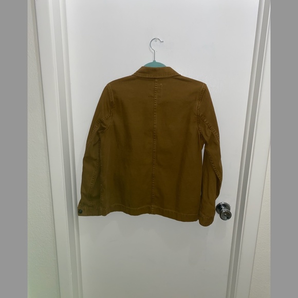 Madewell Chore Jacket M0824 Dark Tobacco Size Medium - Picture 4 of 4